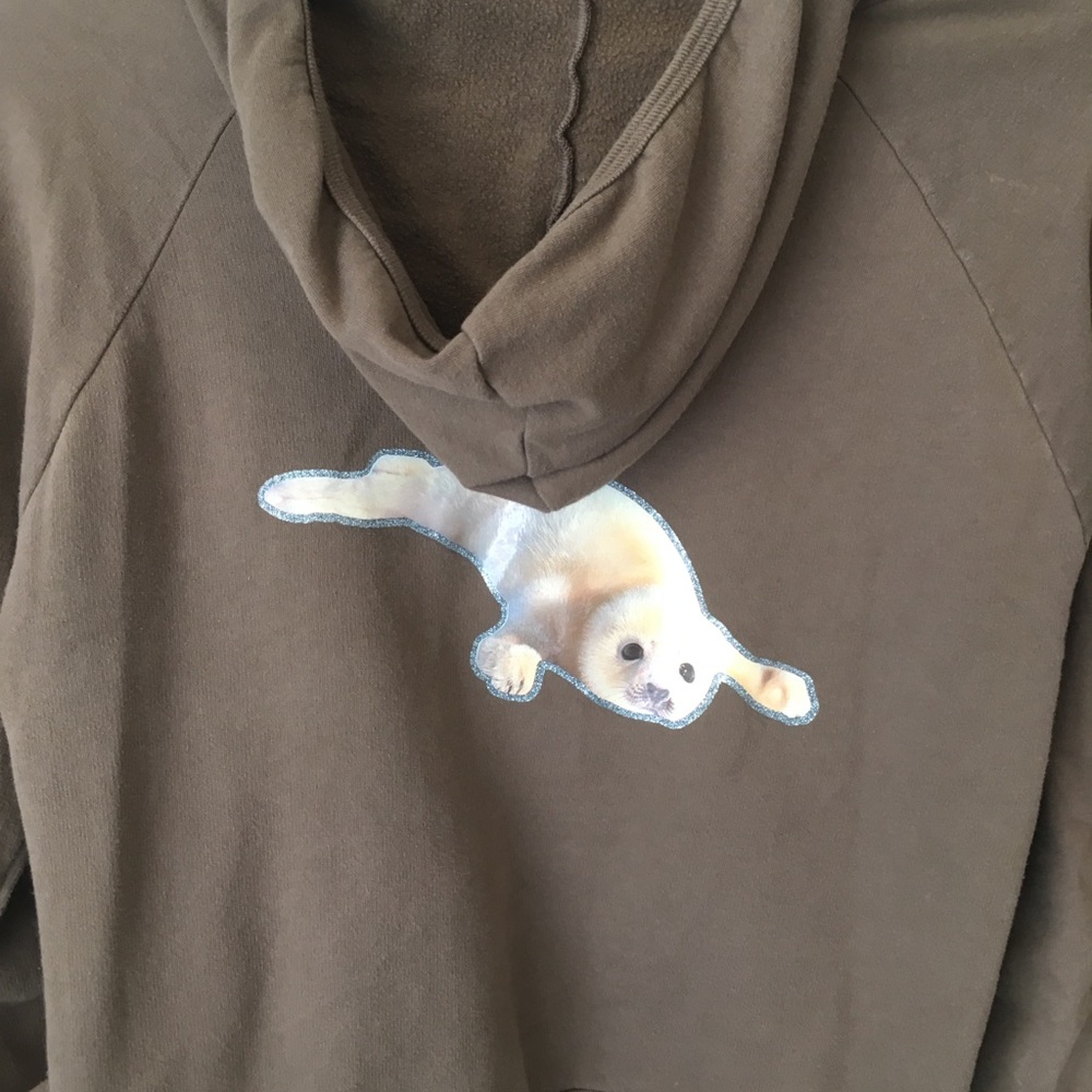American Apparel Baby Seal hoodie